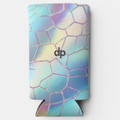 Monogramm für die Holographische Folie Selters Dosenkühler (Vorderseite)