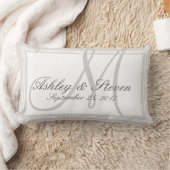 Monogramm für die Rustikale Linse Lendenkissen (Decke)