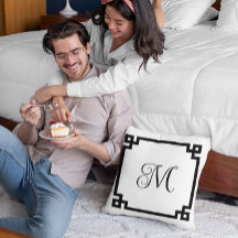 Monogramm für die schwarze griechische Schlüsselgr