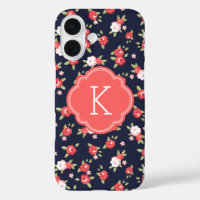 Monogramm für die Vintage Blumenschrift Coral und