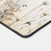 Monogramm für die Wildblume der Wasserfarben Schreibtischunterlage (Ecke)