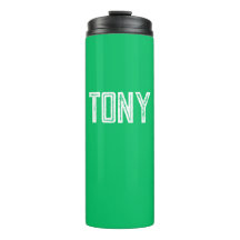 Monogramm für einen grünen Apple-Individuelle Name