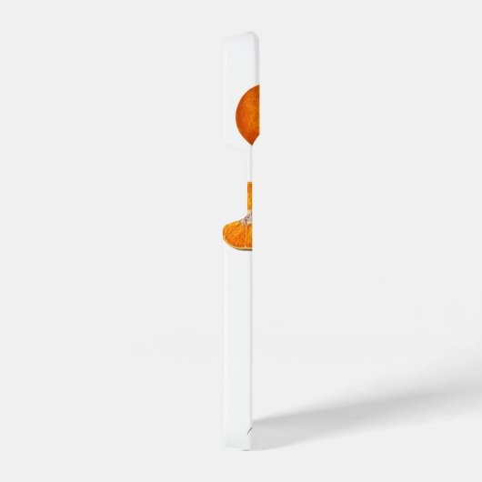 Monogramm für frische, moderne Citrus iPhone Hülle (Rechte Seite)