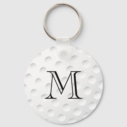 Monogramm für Golf-Ball Schlüsselanhänger (Vorderseite)