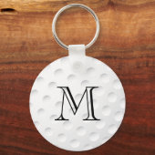 Monogramm für Golf-Ball Schlüsselanhänger (Vorderseite)