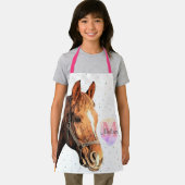 Monogramm für hübsche Pferdehaltung Schürze (Insitu)