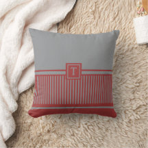 Monogramm für klassische Streifen