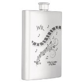 Monogramm für Klaviertastatorys Flachmann (Rechts)