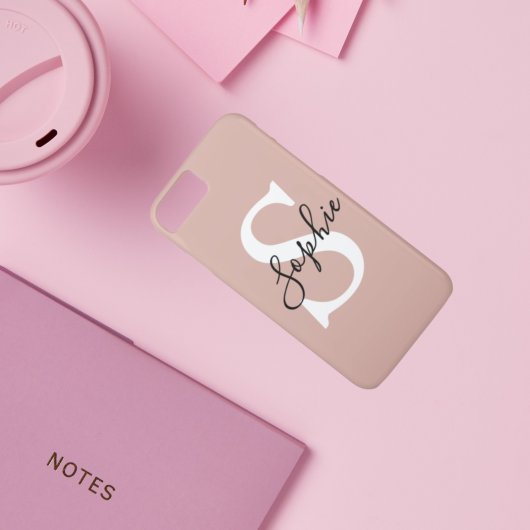 Monogramm für moderne Personalisierte Bezeichnung Case-Mate iPhone Hülle