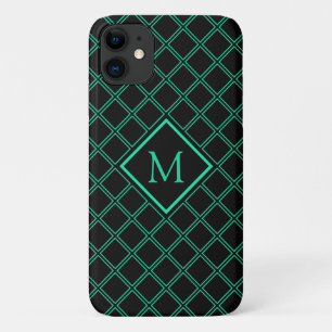 Monogramm für Neo Mint und Black Diamond Case-Mate iPhone Hülle
