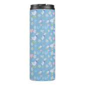 Monogramm für niedliche Vintage Gänse Thermosbecher (Rückseite)