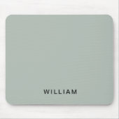 Monogramm für personalisierte Ash-und-Name | Elega Mousepad (Vorne)