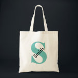 Monogramm für personalisierte benutzerdefinierte N Tragetasche<br><div class="desc">Dieser personalisierte Name Monogramm niedliche Vintage Tasche ist die beste Geschenkidee für Braut und Brautmädchen bei Hochzeiten.</div>