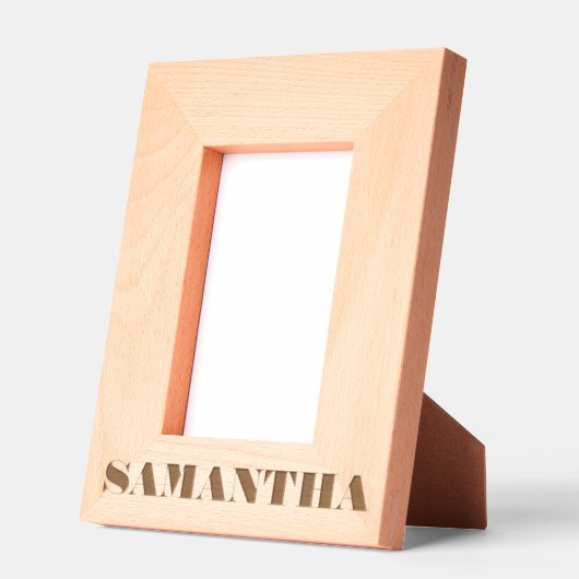 Monogramm für personalisierte Bezeichnung Geätzte Rahmen (Links)