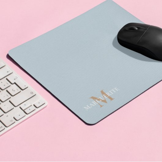 Monogramm für personalisierte Bezeichnung Mousepad