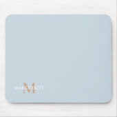 Monogramm für personalisierte Bezeichnung Mousepad (Vorne)