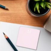 Monogramm für personalisierte Bezeichnung Post-it Klebezettel