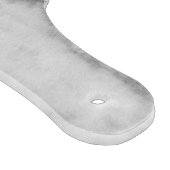 Monogramm für Personalisiertes Marmormuster Schneidebrett (Ecke)