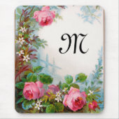 MONOGRAMM FÜR Rose UND JASMINEN Mousepad (Vorne)