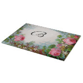 MONOGRAMM FÜR Rose UND JASMINEN Schneidebrett (Ecke)