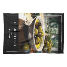 Monogramm für Schwarz-weißes Foto und Familienname