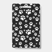 Monogramm für Schwarzweiß-Farbton Ausweis (Rückseite)