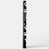 Monogramm für Schwarzweiß-Pasten Case-Mate iPhone Hülle (Rückseite / Rechts)