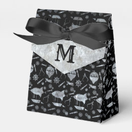 Monogramm für Stahlrohrlüfter Geschenkschachtel