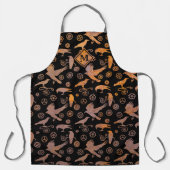 Monogramm für Steampunkratzengeere Schürze (Vorderseite)