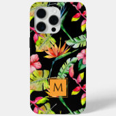 Monogramm für tropischen Garten Case-Mate iPhone Hülle (Rückseite)