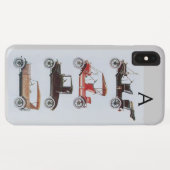 MONOGRAMM FÜR VINTAGE CARS Case-Mate iPhone HÜLLE (Rückseite (Horizontal))