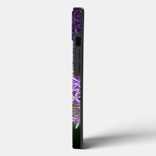 Monogramm für violette Fotografie Case-Mate iPhone Hülle (Rückseite / Links)