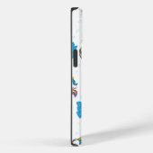 Monogramm für Whimsical Fun Unicorn Case-Mate iPhone Hülle (Rückseite / Rechts)