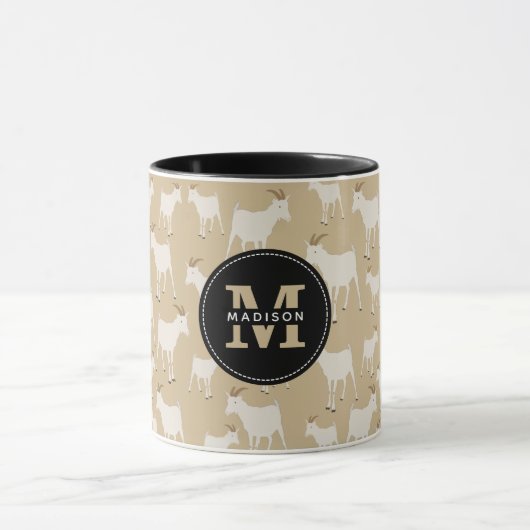 Monogramm für Ziegenhaltung Tasse (Zentrum)