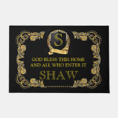 Monogramm Fußmatte (Vorderseite)