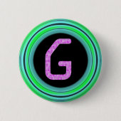Monogramm "G" Button (Vorderseite)