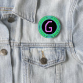 Monogramm "G" Button (Beispiel)
