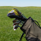 Monogramm galaktische Vapors Golf Headcover (In SItu)