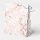 Monogramm-Gastgeschenk Hochzeit aus weißem Rosenma Geschenkschachtel (Rückseite)