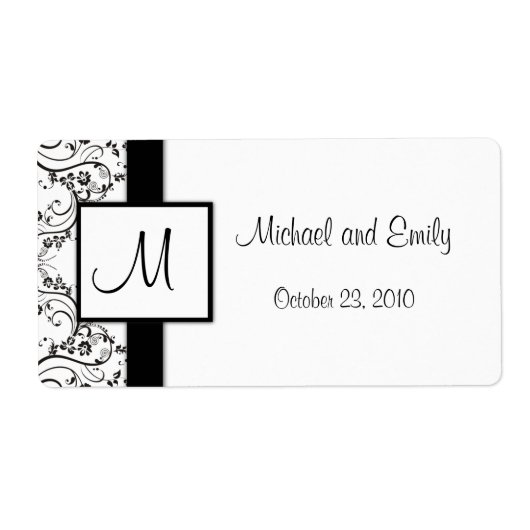 Monogramm-Gastgeschenk Hochzeiten (Vorne)