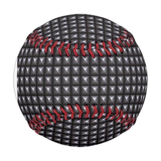 Monogramm gegossene Stahlstruktur Baseball (Vorderseite)