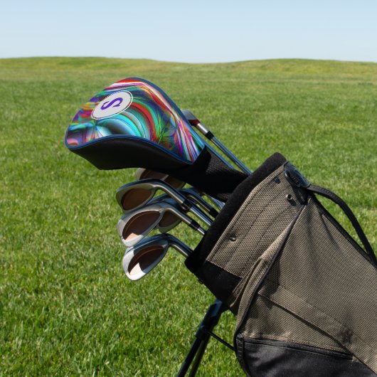 Monogramm gemalte Dunes Golf Headcover (In SItu)