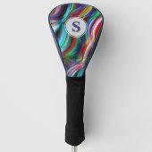 Monogramm gemalte Dunes Golf Headcover (Vorderseite)