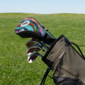 Monogramm gemalte Dunes Golf Headcover (In SItu)