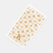 Monogramm Gemusterte Tile | Handtücher aus dem Bad Serviette (Ecke)