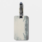 Monogramm-Gepäckanhänger Gepäckanhänger (Rückseite vertikal)