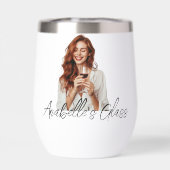 Monogramm-Geschenk für personalisierte Fotos (Rückseite)