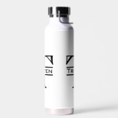 Monogramm-Geschenk Klassische Initialen Trinkflasche (Links)