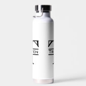 Monogramm-Geschenk Klassische Initialen Trinkflasche (Rechts)