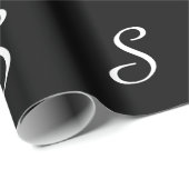 MONOGRAMM GESCHENKPAPIER (Rolleneckpunkt)